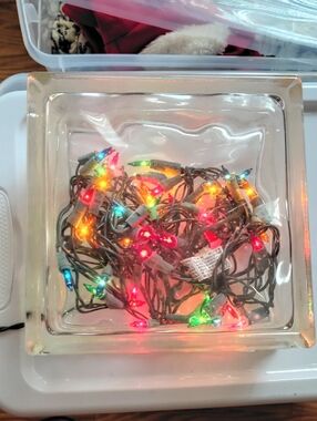 Ornament Christmas Box Lights